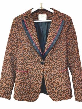 ✨SoAllure Leopard Print Women’s Blazer Jacket-Streetwear-Business Casual-Y2K✨